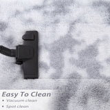 Garvee Alfombra De Pelo Largo Extra Suave Antideslizante Alta Densidad Terciopelo Gris Claro Para Sala Y Dormitorio - Gris Claro