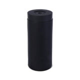 Garvee Dispensador de jabón de silicona Garvee con botella separada para aceites esenciales, loción, champú, 240 ml, ecológico, duradero, fácil de usar - Negro