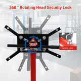 Garvee Soporte para Motor 340 kg con Rotación 360°, Brazos Ajustables, Acero Resistente, Ruedas Bloqueables para Taller y Garaje
