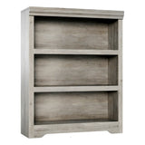 Garvee Estantería de Almacenamiento de MDF de 3 Niveles sin Puertas con Estantes Ajustables para Hogar y Oficina Gris - Gris Carolina Textura