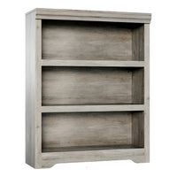 Garvee Estantería de Almacenamiento de MDF de 3 Niveles sin Puertas con Estantes Ajustables para Hogar y Oficina Gris