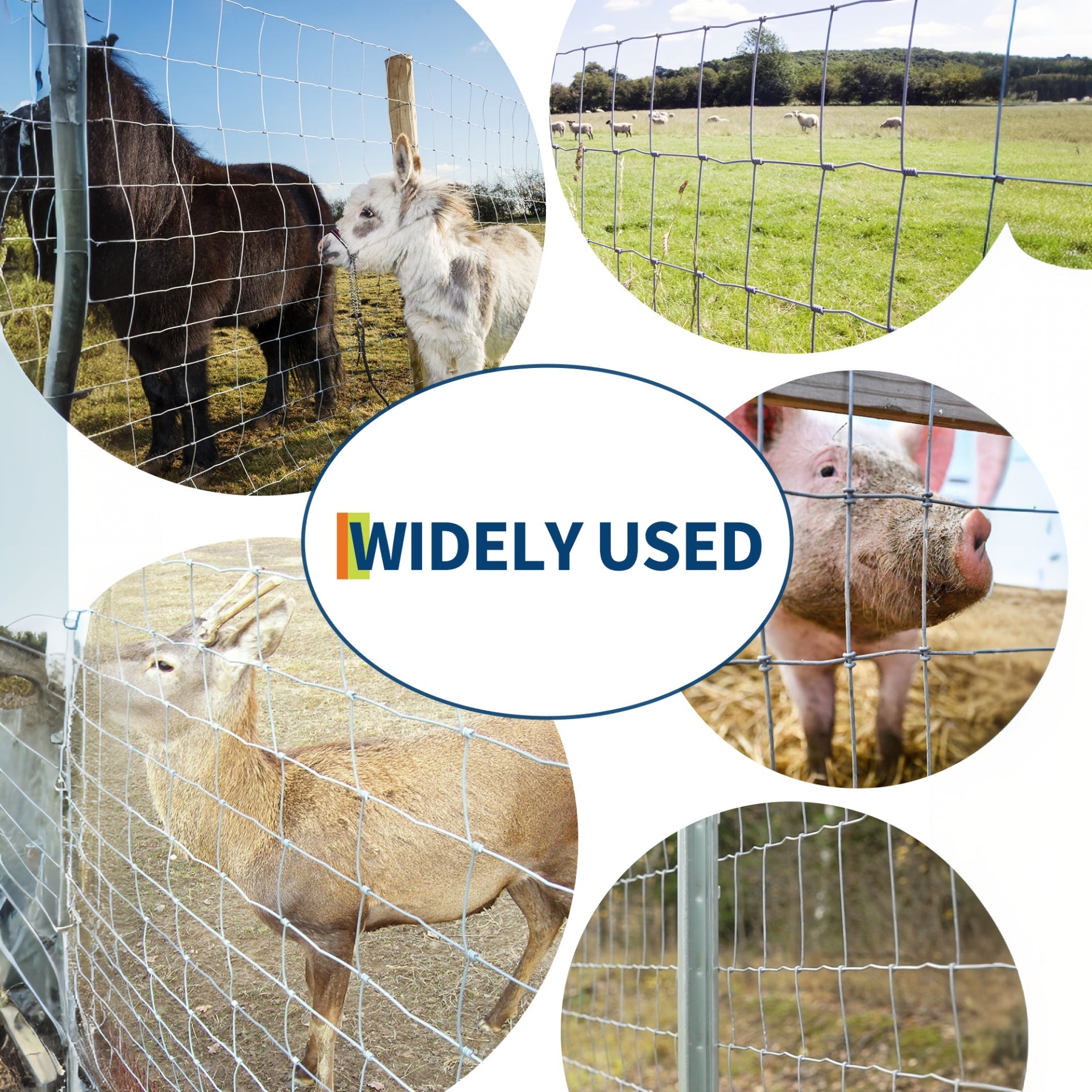 Garvee Valla para Ganado 1.2x50m Acero Galvanizado 14-Gauge Malla Soldada Resistente a Impactos Ganaderos, Agricultores Granjas, Campos, Jardines Plata