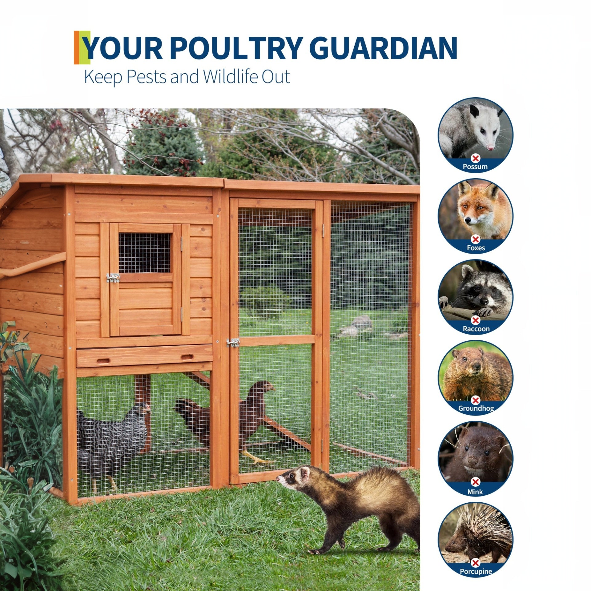 Garvee Malla De Alambre Soldada De Acero Inoxidable Para Cercas Y Jaulas De Pollo, 19 Calibre Galvanizado, Aperturas Hexagonales 1.2 x 15 m, Resistente Y Versátil Para Jardines, Incluye 50 Ataduras De Acero