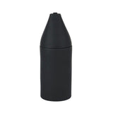 Garvee Dispensador de silicona Garvee para jabón de fregadero de cocina, champú, bálsamo, botella de desinfectante de manos negro