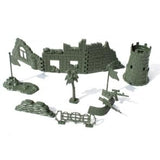 Garvee Ensemble De 307 Soldats De Plomb Plastique Non Toxique Pour Enfants & Collectionneurs 4cm Design Réaliste