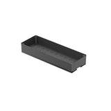 Garvee Organizador extraíble para gabinetes de cocina, 3 cajones deslizantes, ABS y metal, fácil instalación, cocina ordenada, tamaños variados, negro - Negro