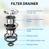 Garvee Fregadero Utility De Acero Inoxidable 39in Con Grifo Giratorio Y Estante Para Cocina Comercial Y Exterior, Resistente Y Multifuncional