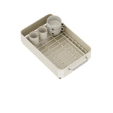Garvee Organizador Extraíble para Gabinete de Cocina con Bandeja de Goteo y Soporte para Tapas, Acero Carbono, 39x25x10cm, Multiuso, Silencioso, Negro - Red Plana Extraíble Bajo Fregadero Blanco Lechoso