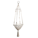 Garvee Macetas Colgantes Bohemias Tejidas Cesta Colgante Multiusos Hogar Mascota Cachorro Gatos Hamaca Colgante Cama Mascota Decoración Del Hogar 30 cm (Dentro De 5 Kg)