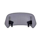 Garvee Extensión De Parabrisas Para Motocicleta, Deflector De Viento Ajustable, Transparente, Material ABS, Clip-On, Universal Para Scooter Y Motocicletas