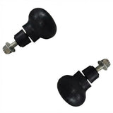 Garvee Pomelo De Volante Universal ABS, Profesional y Cómodo, Negro, para Tractor, Coche, Barco y Camión