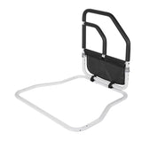 Garvee Ayuda para levantarse de cama para ancianos ajustable en altura 56-62cm barandilla de seguridad de acero al carbono mangos PU dormitorio ayuda