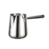 Garvee Olla Calentadora De Leche Acero Inoxidable Con Escala Y Pico Vertedor Mango Aislante Versátil Para Cocina - 1000Ml