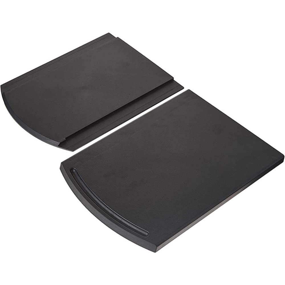 Garvee Bandeja Deslizante Multifuncional para Cocina, Tapete Extensible para Máquina de Café, Licuadora, Tostadora, 30.2x21.7x2.5 cm, Negro