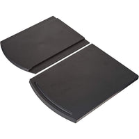 Garvee Bandeja Deslizante Multifuncional para Cocina, Tapete Extensible para Máquina de Café, Licuadora, Tostadora, 30.2x21.7x2.5 cm, Negro