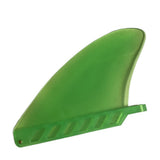 Garvee Aletas de Surf Suave de 117 cm Con Tornillo para Longboard SUP Stand Up Paddleboard Verde Blanco