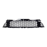 Garvee Rejilla Central Superior Para Parachoques Mini R55-R59 2007-2015, ABS Resistente, Diseño Deportivo, Fácil Instalación, Negro Brillante