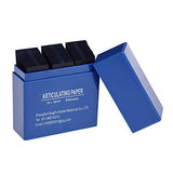 Garvee Tiras De Papel Articulador Dental Azul 300 Hojas Alta Precisión Material Duradero Uso Laboratorio Dental