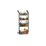 Garvee Organizador De Despensa Colgante De 4 Niveles Metal Duradero Para Cocina Y Baño Fácil Instalación Sin Taladro - 4 Niveles