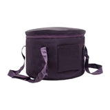 Garvee Bolsa de Almacenamiento para Cuencos de Cristal 25 cm con Doble Cremallera y Forro Interior Resistente Acolchado para Viajes al Aire Libre