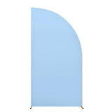 Garvee Funda Arco Boda Media Luna Elástica, 0.8x1.5m, Color Azul, Reversible Reutilizable, Decoración Fiesta - Azul
