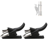 Garvee 2 Pack Disparador de Lanzamiento para Pesca en Mar, Clip de Cañón, Dedo Biónico, Negro, Playa y Costa