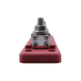 Garvee Barra De Distribución 12V 600A 300V Con 5 Bornes M10, Cubierta ABS Ignífuga, Acero Inoxidable Para Barcos Y Coches, Resistente Y Segura