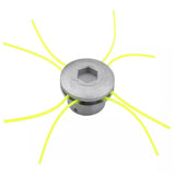 Garvee Cabezal De Desbrozadora Universal Aluminio Mate - Ligero Y Resistente - Compatible Con Múltiples Modelos - Ideal Para Jardín Y Exteriores