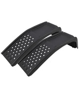 Garvee Juego de Rampas para Auto 1814 kg Capacidad Acero Sólido Antideslizante Compacto para Mantenimiento en Garaje 89 cm