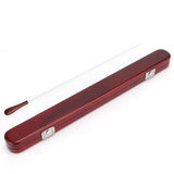 Garvee Bastón De Director De Orquesta Portátil De Madera Con Estuche Para Coros Y Conciertos, Mango Estándar, Caja De Madera Sólida, Ligero Y Duradero - Color Caoba con Batuta de Caoba