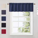 Garvee Verdunkelungsvolants para ventana azul marino 132x38.1cm, aislamiento térmico y privacidad - Azul Marino 52 x 15 Pulgadas