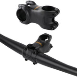 Garvee Potencia de Manija para MTB 31,8 50 mm Aleación, Potencia Corta de Manija para Bicicleta de Montaña 3 Grados, Compatible con MTB y Bicicletas de Carrera, para Excursiones al Aire Libre, Negro