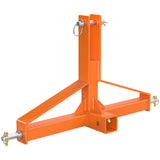 Garvee Receptor De Remolque 3 Puntos 2 In Para Tractor Categoría 1, Acero Resistente, Uso Industrial Y Construcción, Fácil Instalación