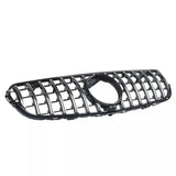 Garvee Rejilla Frontal Doble Riñón Para Vehículo De Lujo GLC X253/C253 2015-2019, ABS Resistente, Diseño Deportivo Negro Brillante, Fácil Instalación