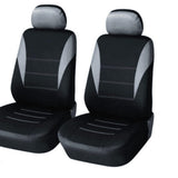 Garvee Funda De Asiento De Coche Universal, Protección Completa y Confort Superior, Tela Respirable y Resistente, Juego De 4 Unidades Negras, para Interior De Coche