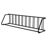 Garvee Soporte De Piso Para Bicicletas Rack Para 10 Bicicletas Acero Reforzado Estabilidad Sin Instalación Revestimiento Marino Para Garajes Y Exteriores - Negro