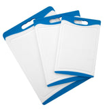Garvee Set De 3 Tablas De Cortar De PP Antibacterianas Con Canal Para Jugos Y Bordes Antideslizantes Cocina Hogar Tamaños Variados