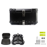 Garvee Motorradkoffer 65L Aluminio Cerradura Seguridad Reflectante Versátil para Viajes y Moto