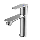 Garvee Rubinetto Per Bagno Miscelatore Acqua Calda e Fredda Alta Pressione Acciaio Inox Antigoccia Senza Piombo Beccuccio Girevole 360° para Lavabo