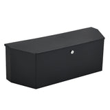Garvee Caja de Herramientas para Camión y Remolque 91x30x30 cm con Placa Diamante Cerradura Inoxidable Aluminio