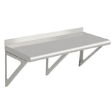 Garvee Soporte de Pared de Acero Inoxidable 61x36x33 cm Resistente 113 kg Cocina y Lavandería - Silver