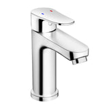 Garvee Grifo De Baño Mezclador Con Altura De 128mm, Núcleo Cerámico, Ahorro De Agua, Cromado, Diseño Elegante, Fácil Instalación Para Baño Moderno