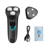 Garvee Afeitadora Eléctrica Recargable de ABS con Cámara Wifi Oculta 1080p HD, Portátil, para Seguridad Doméstica y Viajes, Negro