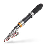 Garvee Caña De Pescar Telescópica 1.0m-2.3m Compacta Ligera Vidrio Resistente Anillas Cerámica Para Pesca De Bass Y Kayak - 1.9M