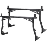 Garvee Rack Portaequipajes Extensible para Camioneta Pickup de Acero con Capacidad de 454 kg y Ajuste de 122 a 183 cm de Ancho, Negro
