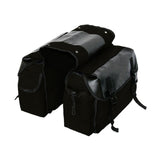 Garvee Bolsa Para Bicicleta 35L Impermeable Resistente Trasera Para Viaje Y Ciclismo Negro - Negro