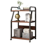 Garvee Soporte Para Impresora De 3 Niveles Con Ruedas, Mesa Grande Con Estantes, Acero, 99x40x55cm, Negro - 
