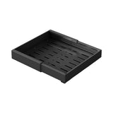 Garvee Tiroir Coulissant Cuisine Ajustable 32-68cm Acero Carbono Silencioso Organizador Cocina y Baño - Negro