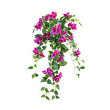 Garvee Plantas Colgantes Artificiales con Flores Realistas y Duraderas para Oficina y Jardín, 65.5cm, Coloridas