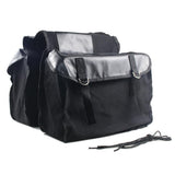 Garvee Bolsa Herramienta Moto Lona Universal Gran Capacidad Negra Scooter Deportes - Negro